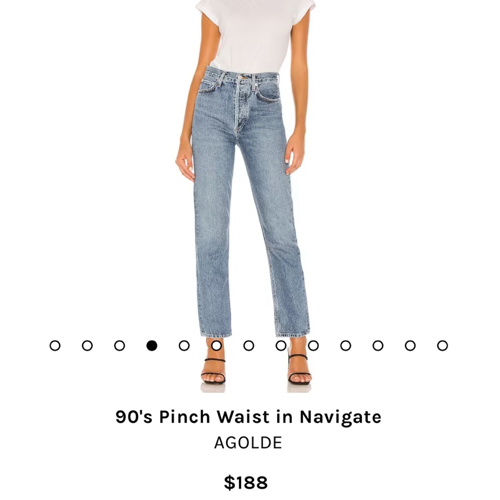 NWT Revolve AGOLDE Jeans - 90s Pinch Waist
